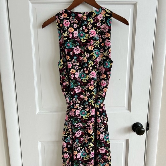 BOGO Banana Republic Floral Mini Dress - Black, Pink, Green - Picture 5 of 5